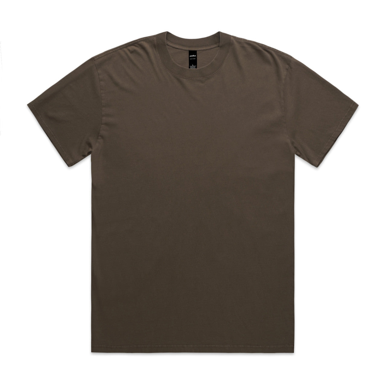 Heavy Faded Tee Faded Brown
