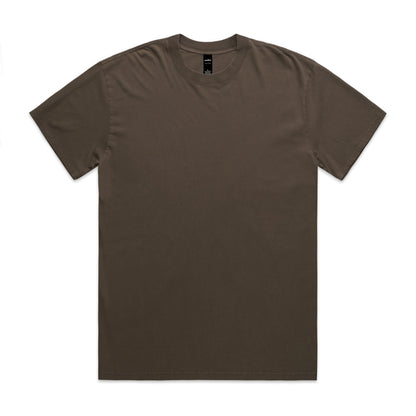 Heavy Faded Tee Faded Brown