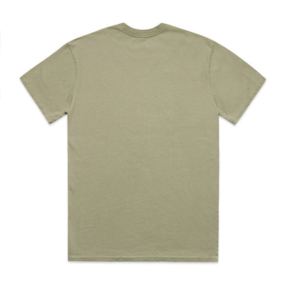 Heavy Faded Tee Faded Eucalyptus - Back