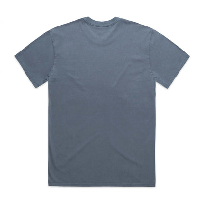Heavy Faded Tee Faded Indigo - Back