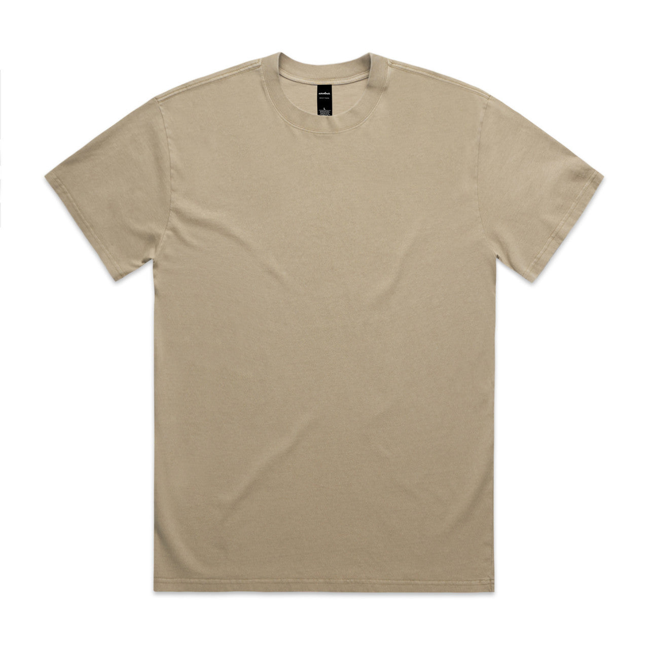 Heavy Faded Tee Faded Khaki