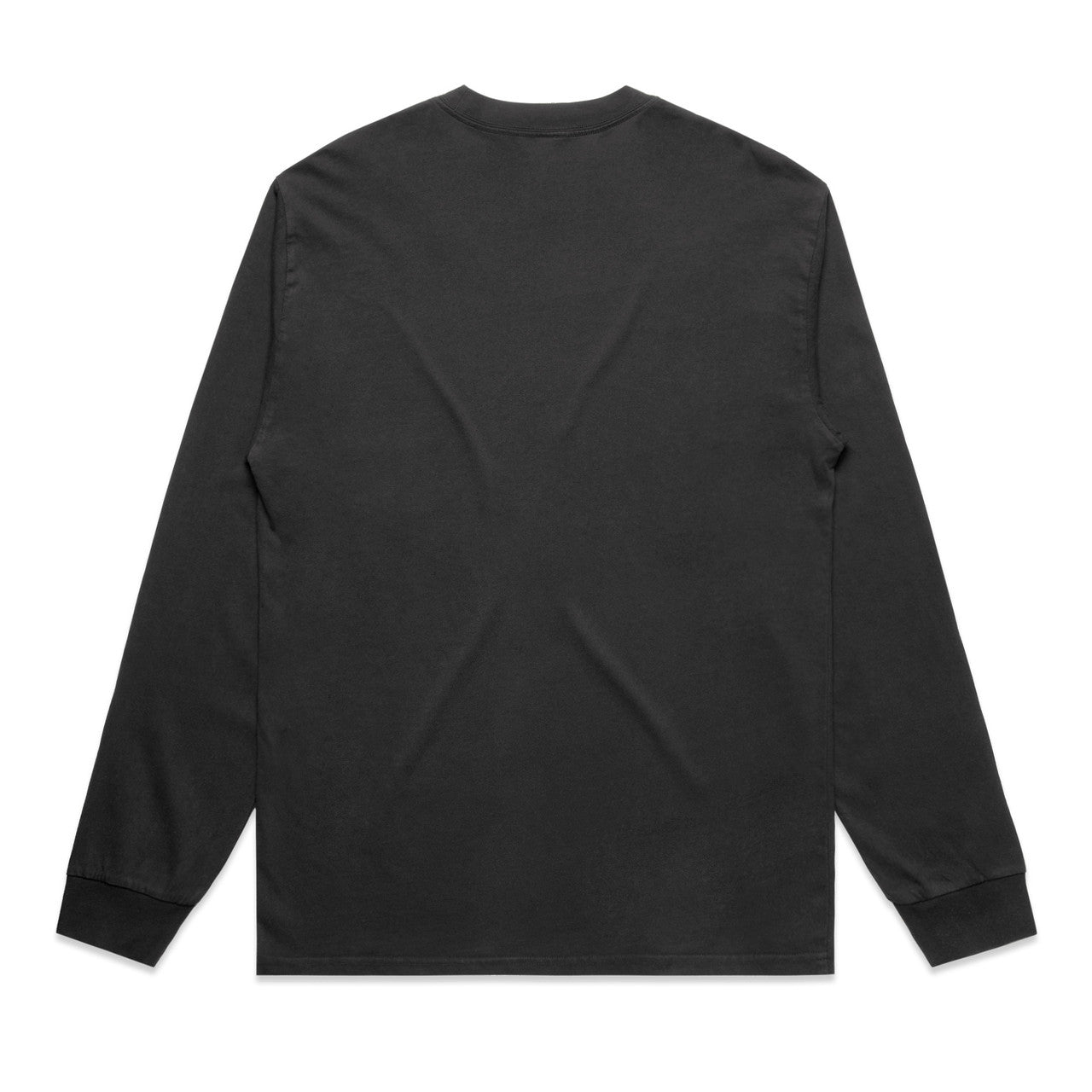 Heavy Faded L/S Tee Faded Black - Back