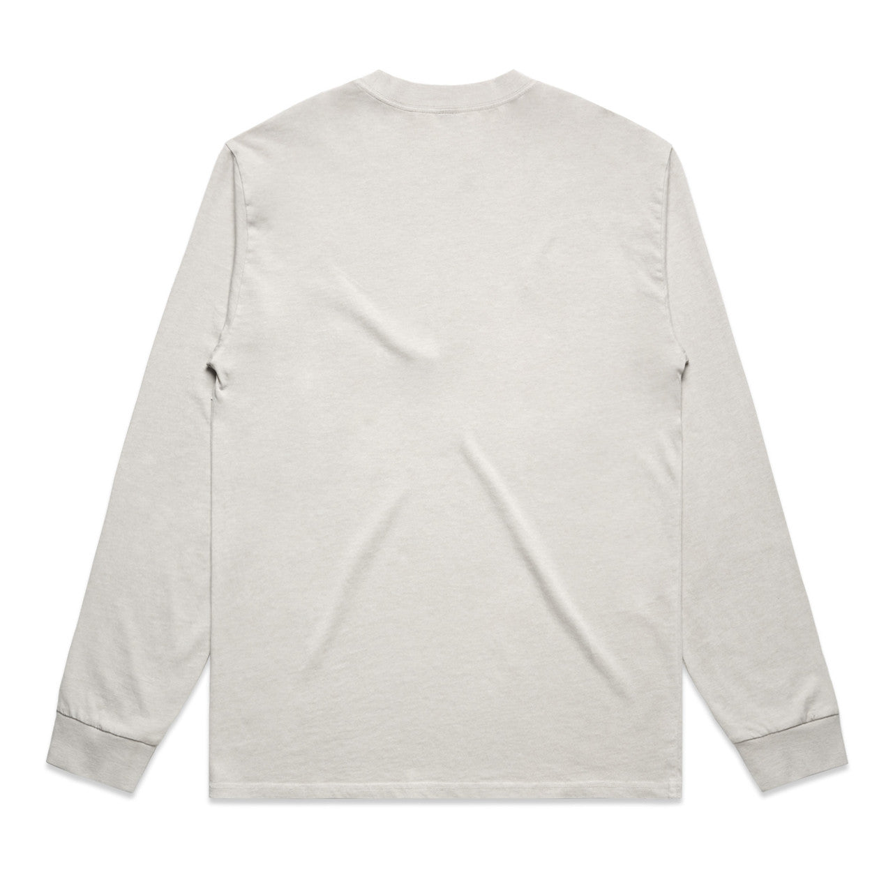 Heavy Faded L/S Tee Faded Bone - Back