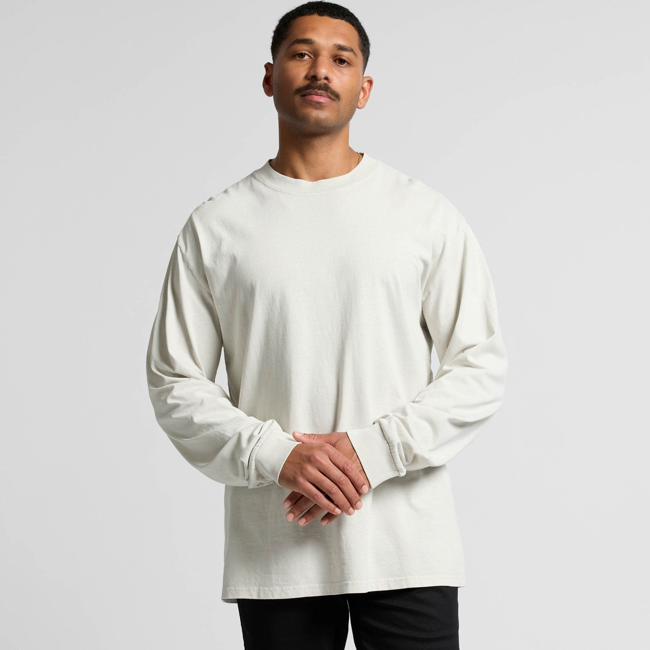 Heavy Faded L/S Tee Back