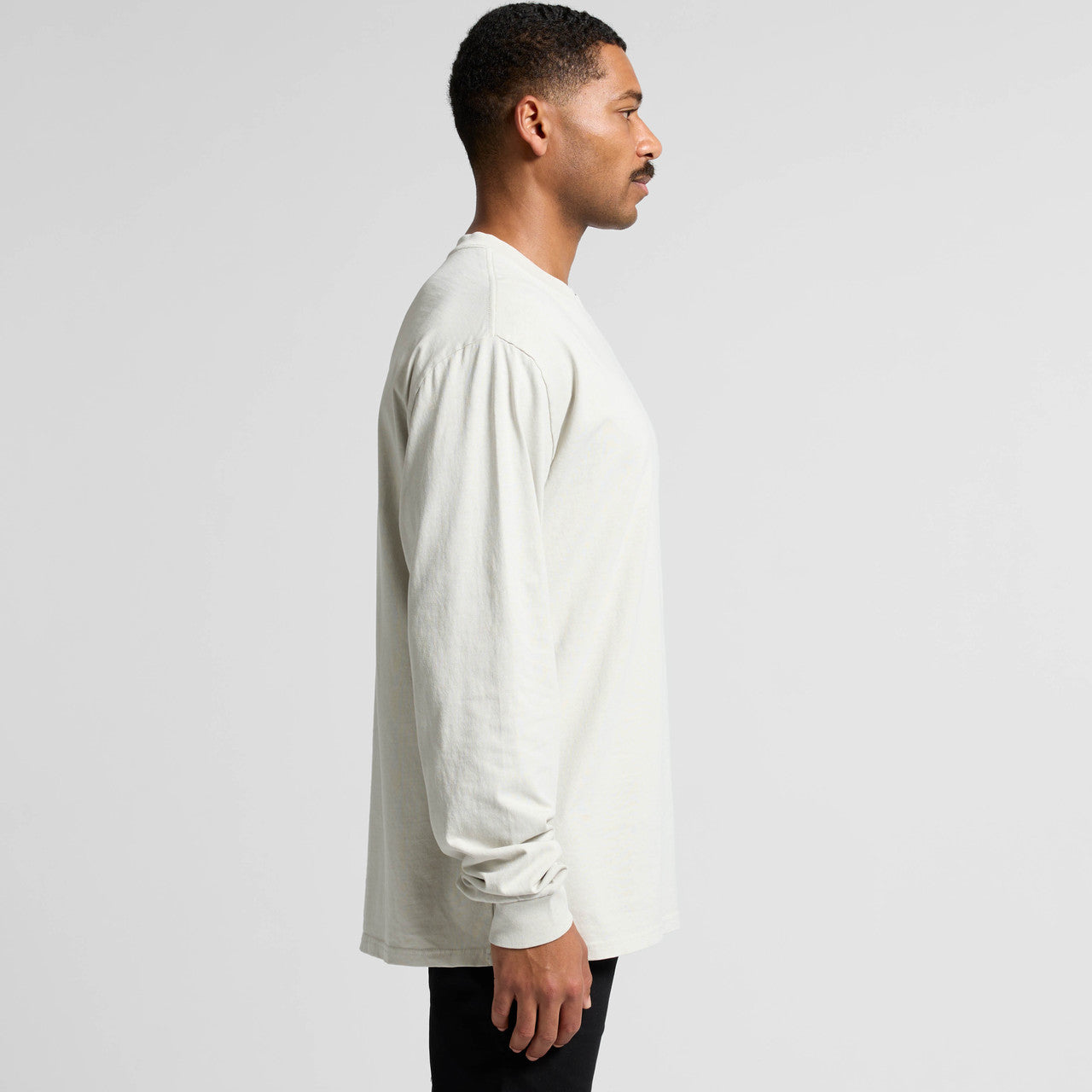 Heavy Faded L/S Tee Side