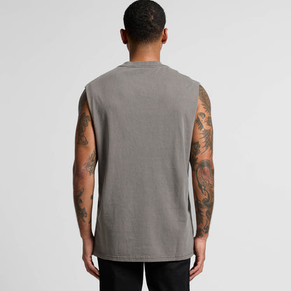 Heavy Faded Tank Back