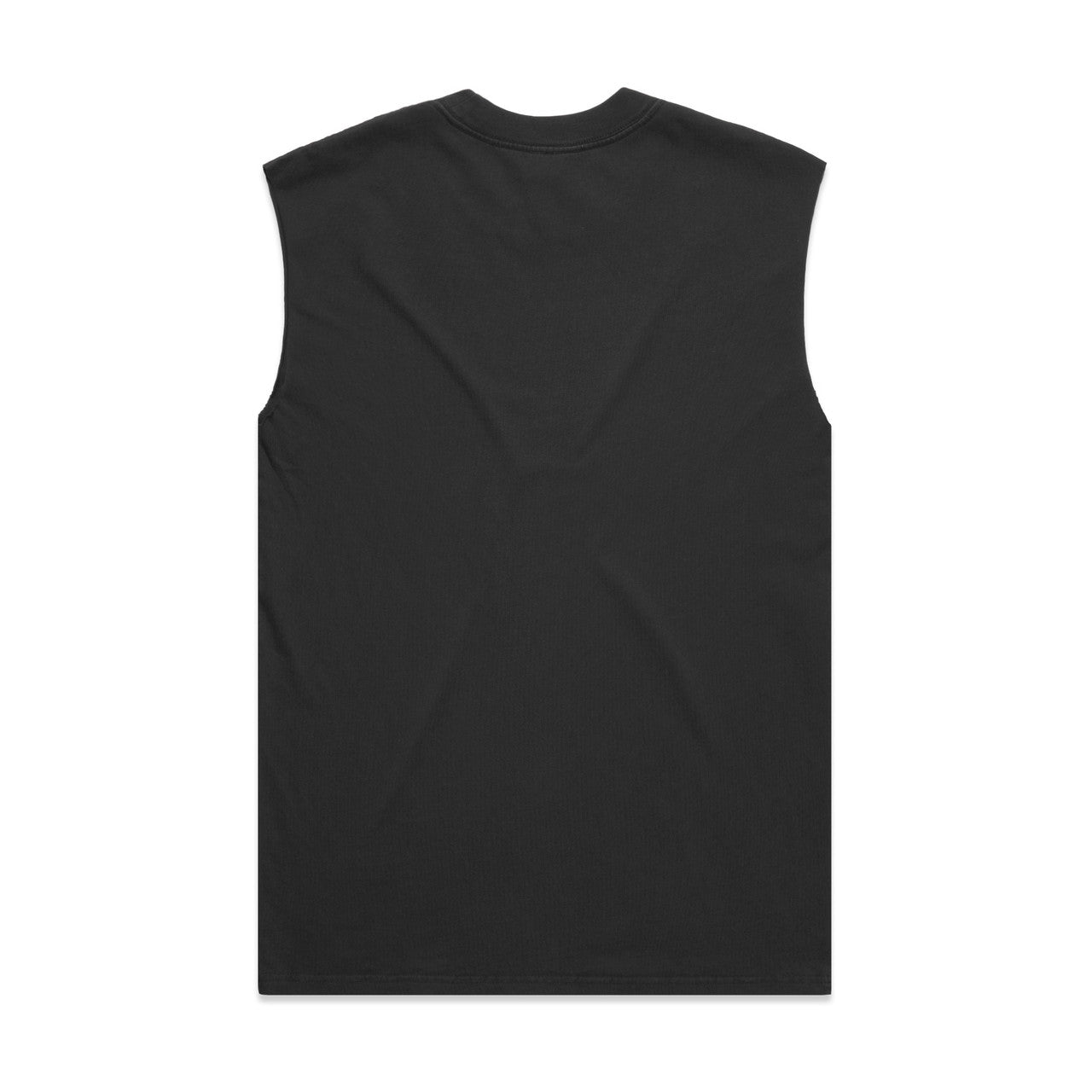 Heavy Faded Tank Faded Black - Back