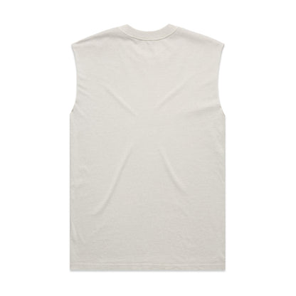 Heavy Faded Tank Faded Bone - Back