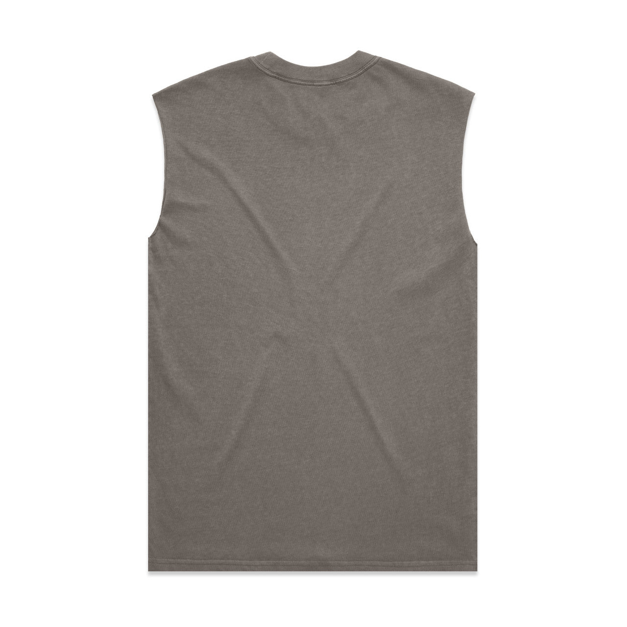 Heavy Faded Tank Faded Grey - Back