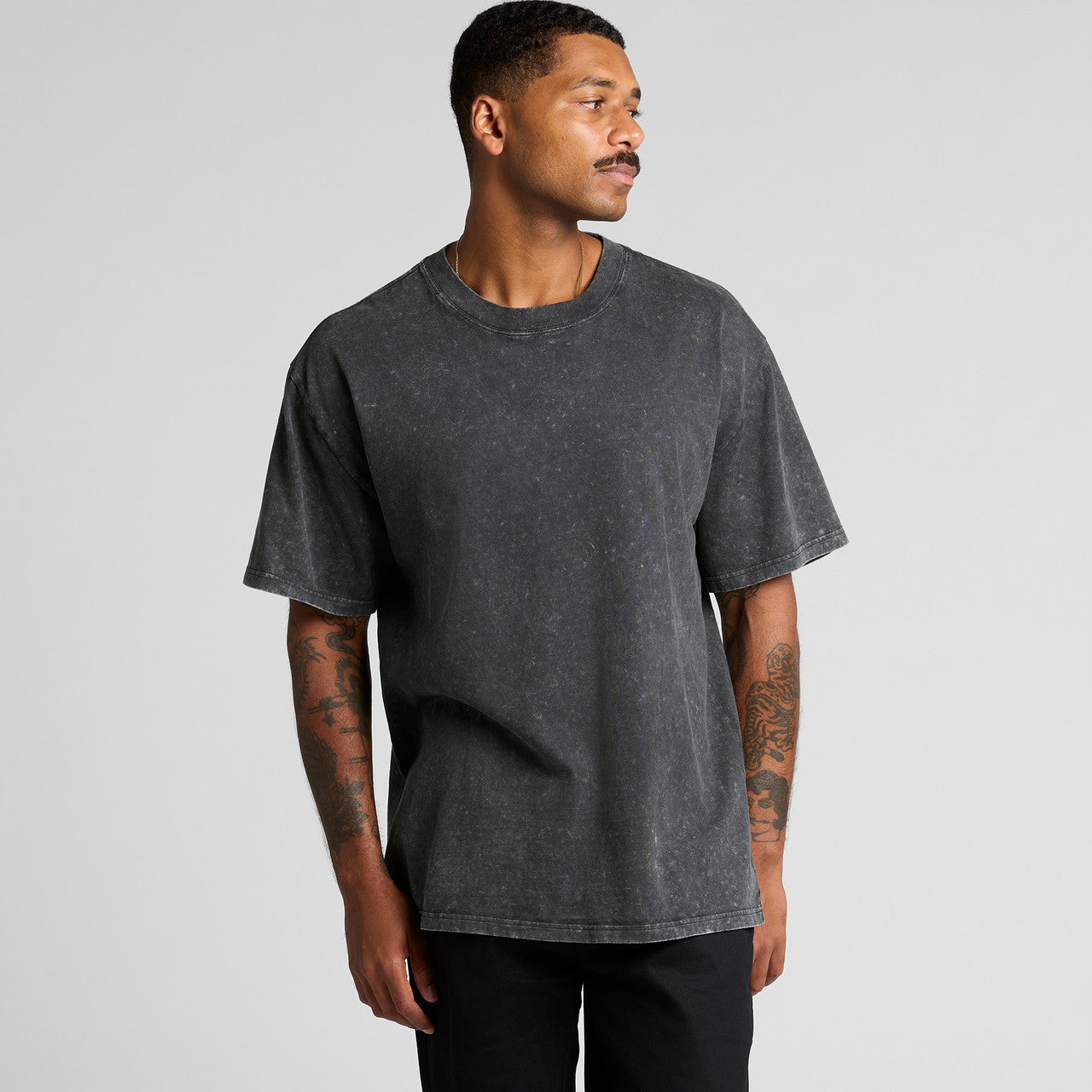 Stone Wash Heavy Tee Back
