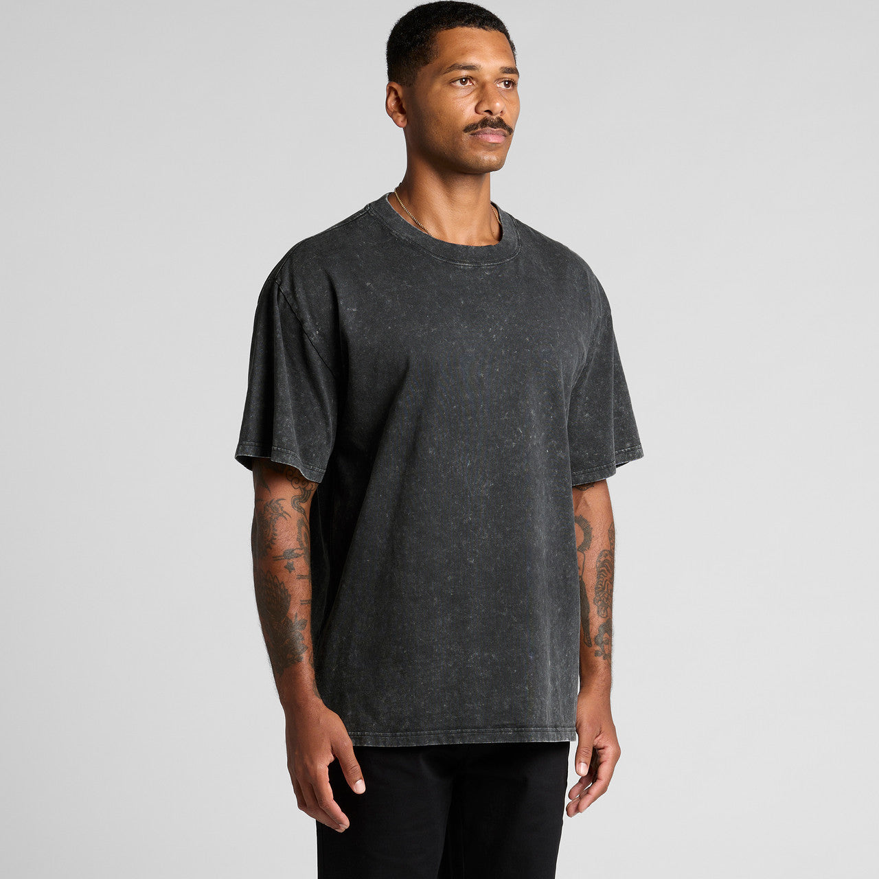 Stone Wash Heavy Tee Turn