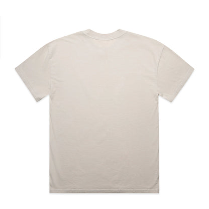Heavy Faded Minus Tee [5cm] Faded Bone - Back