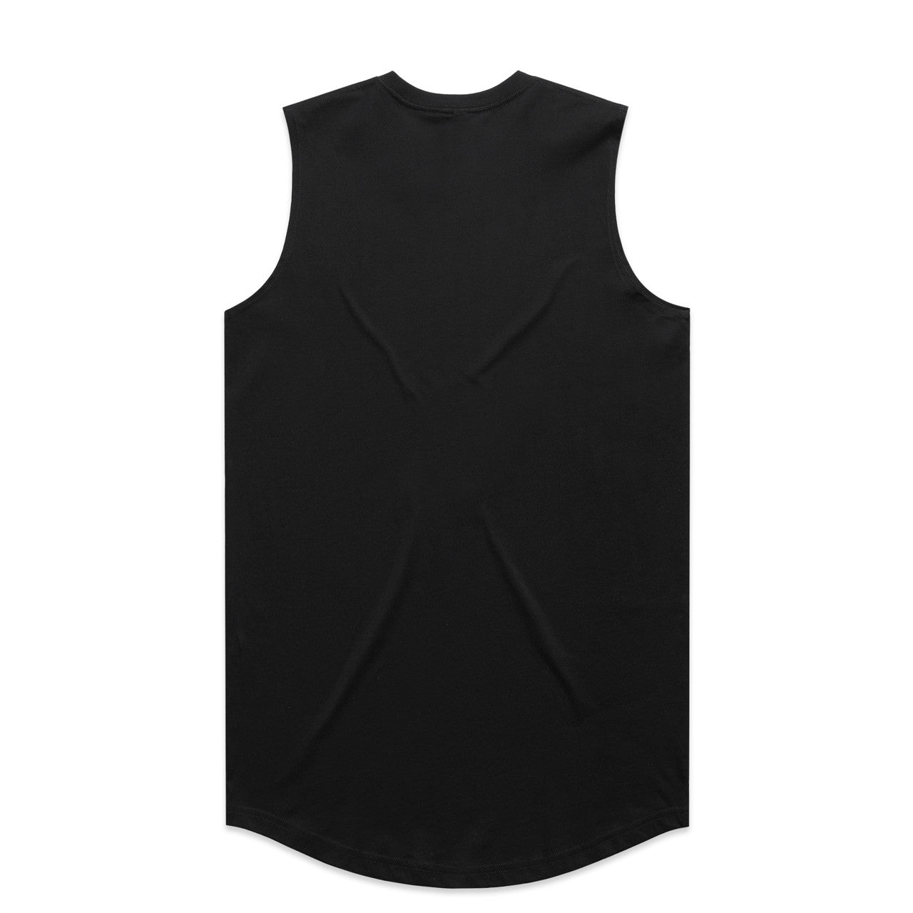 Staple Curve Tank Black - Back