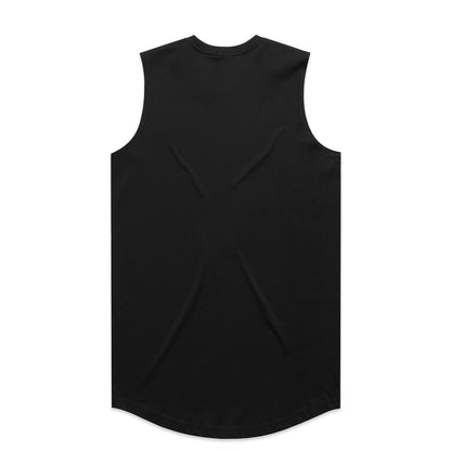 Staple Curve Tank Black - Back