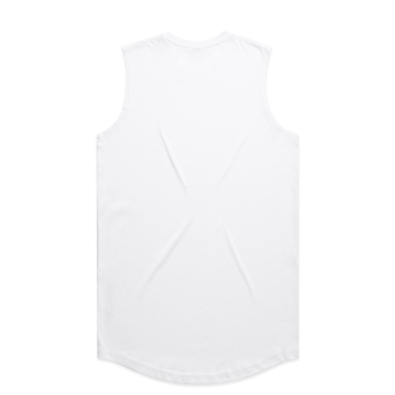Staple Curve Tank White - Back