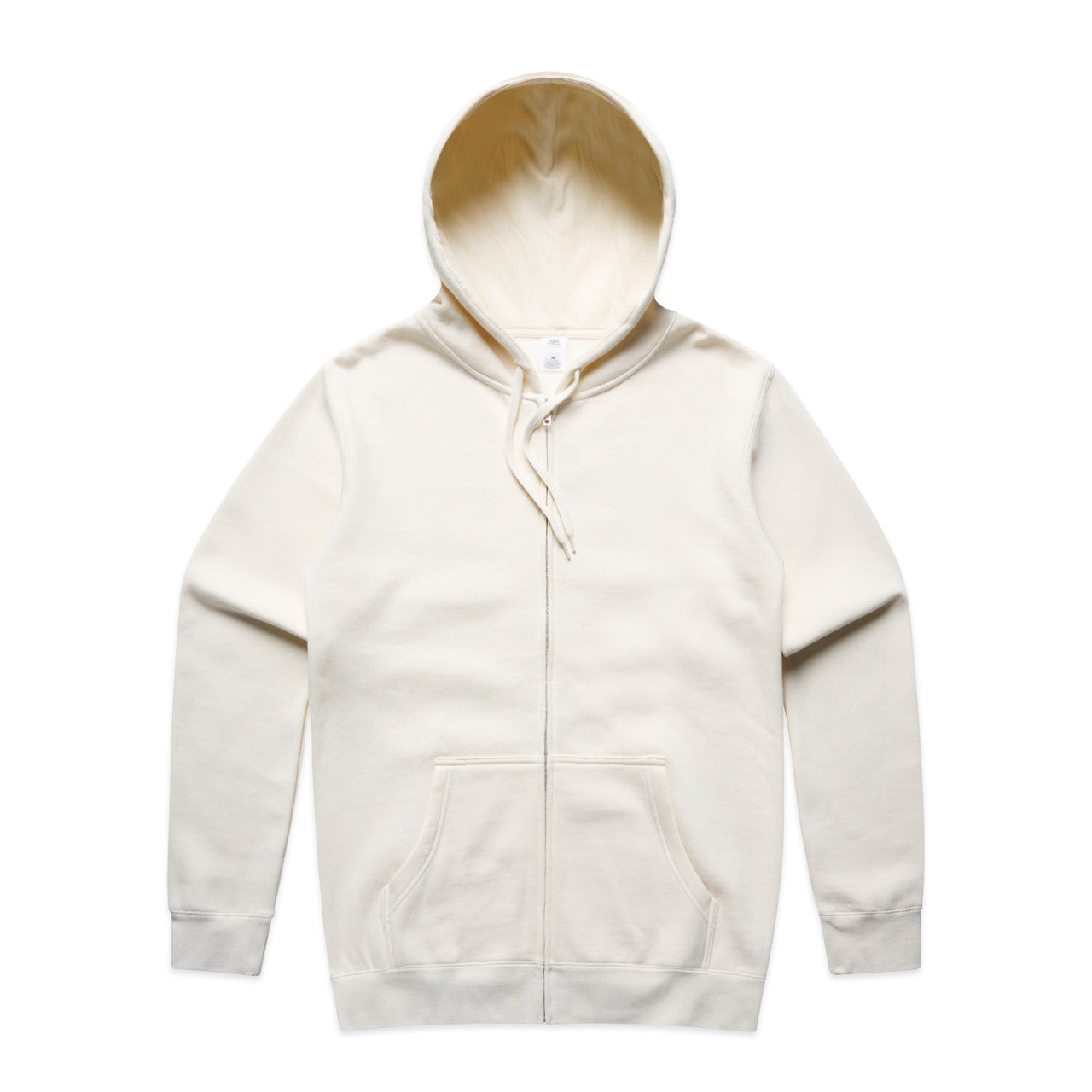 Stencil Zip Hood Ecru