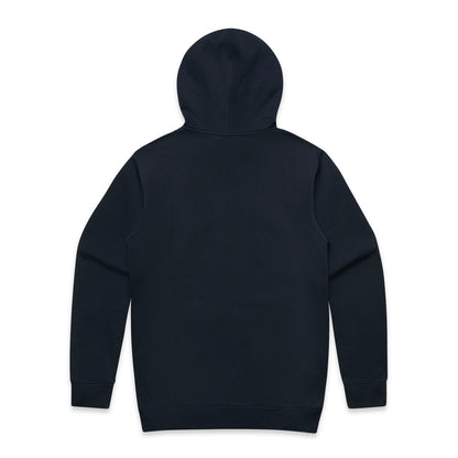 Stencil Zip Hood Navy - Back