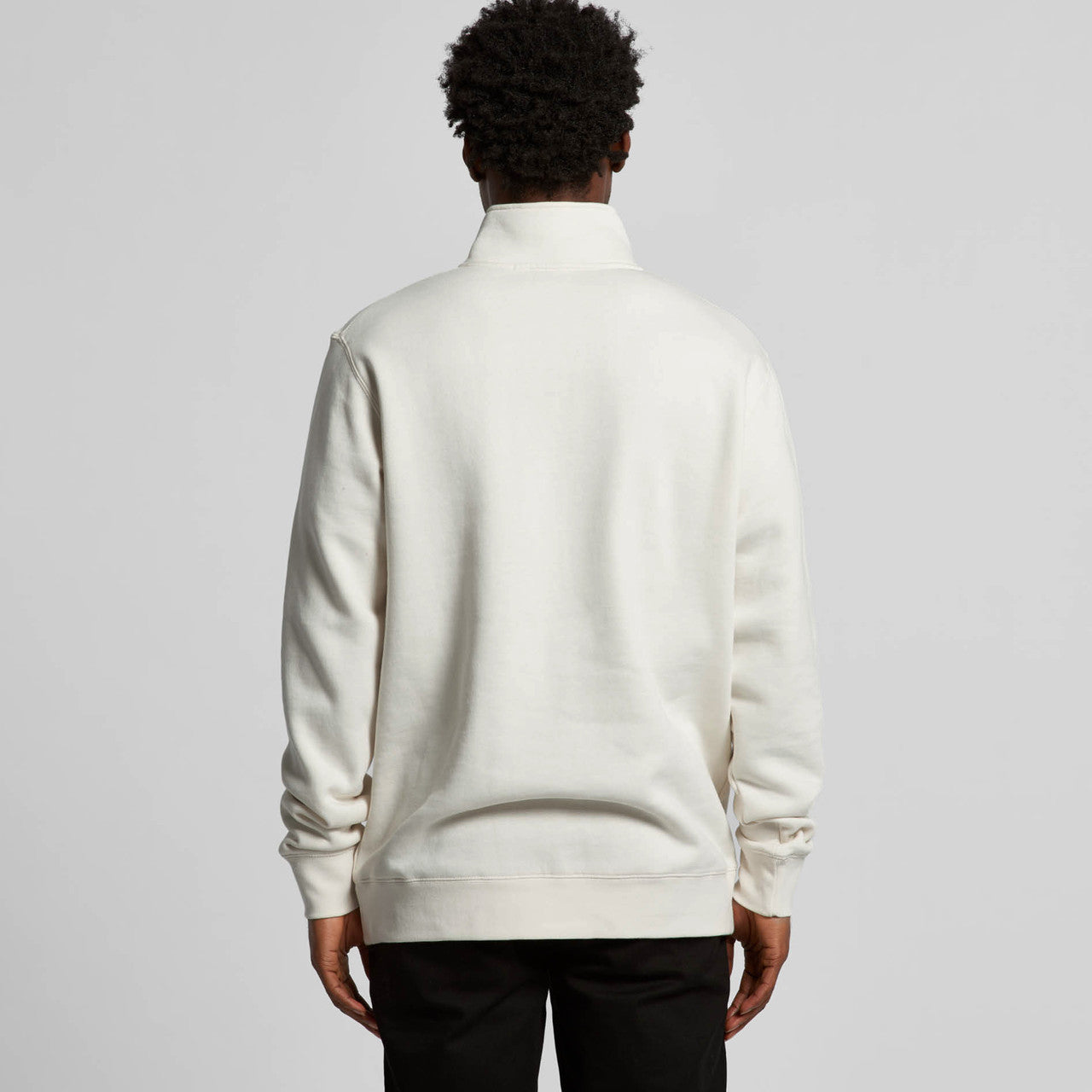 Stencil Half Zip Crew (5XL) Back