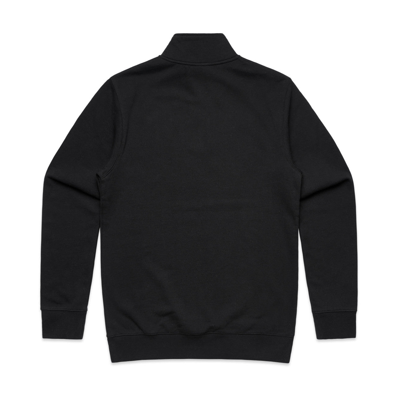 Stencil Half Zip Crew (5XL) Black - Back