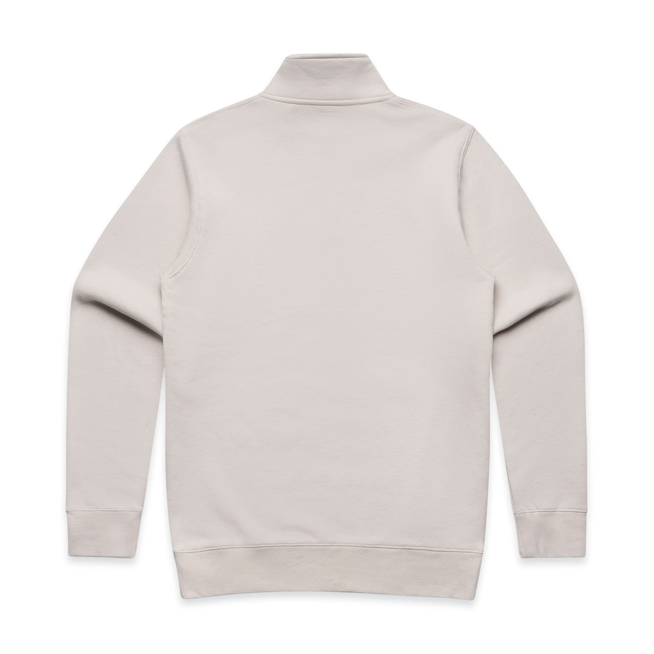 Stencil Half Zip Crew (5XL) Bone - Back