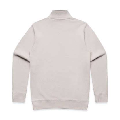 Stencil Half Zip Crew (5XL) Bone - Back