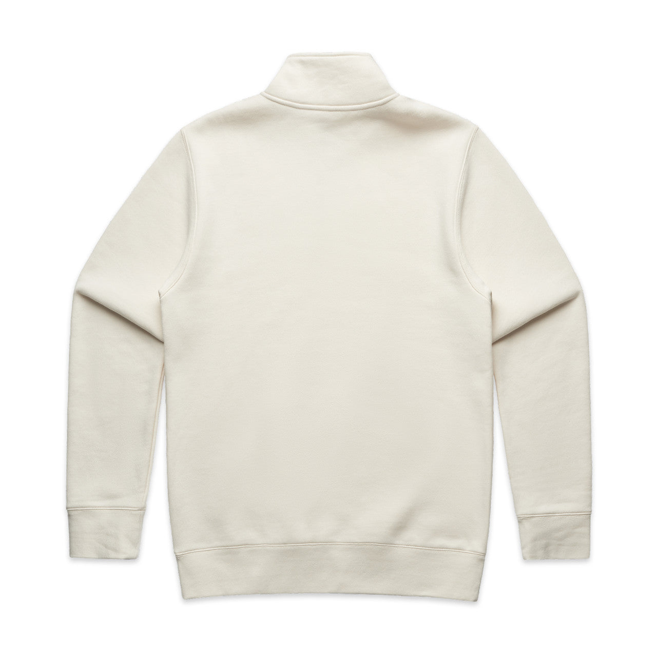 Stencil Half Zip Crew (5XL) Ecru - Back