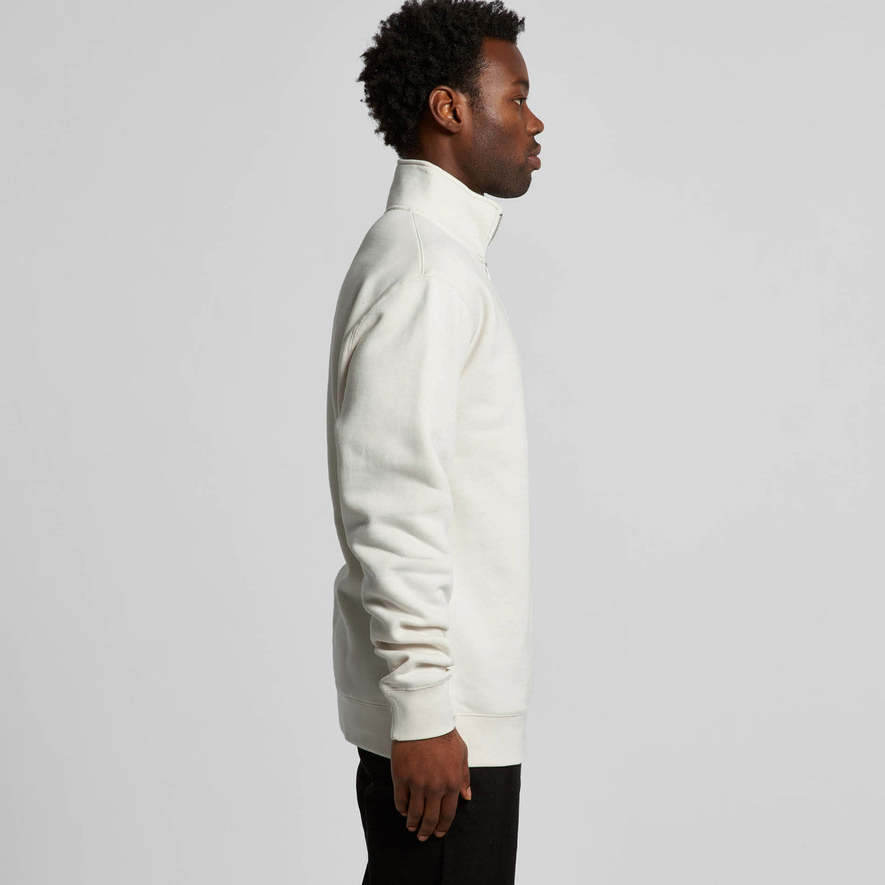 Stencil Half Zip Crew (5XL) Side