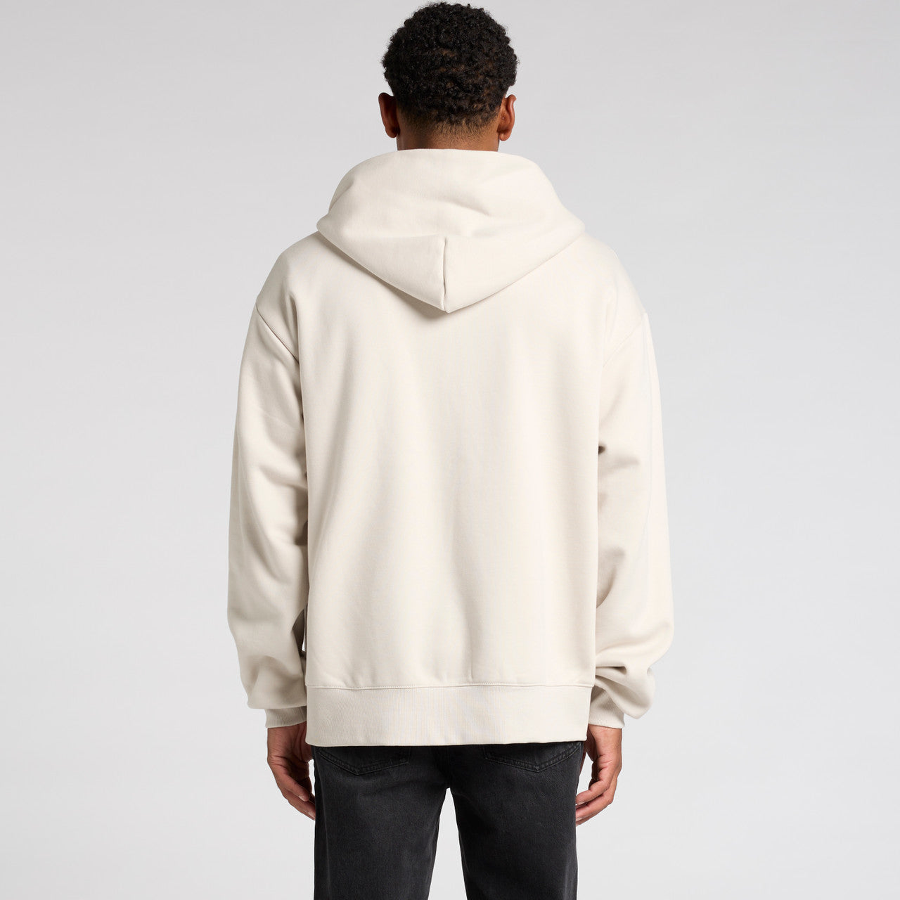 Heavy Zip Hood Back