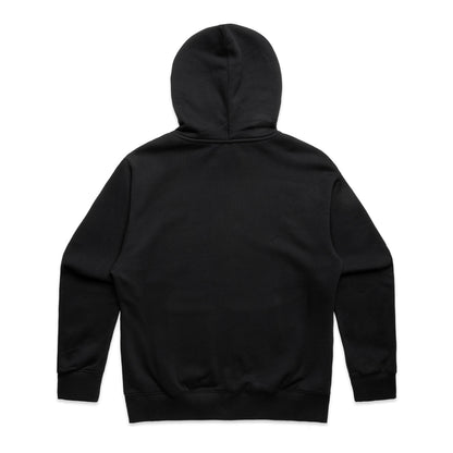 Heavy Zip Hood Black - Back