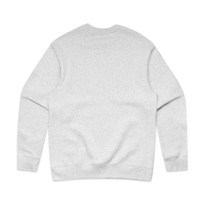 Relax Crew (5XL) White Marle - Back