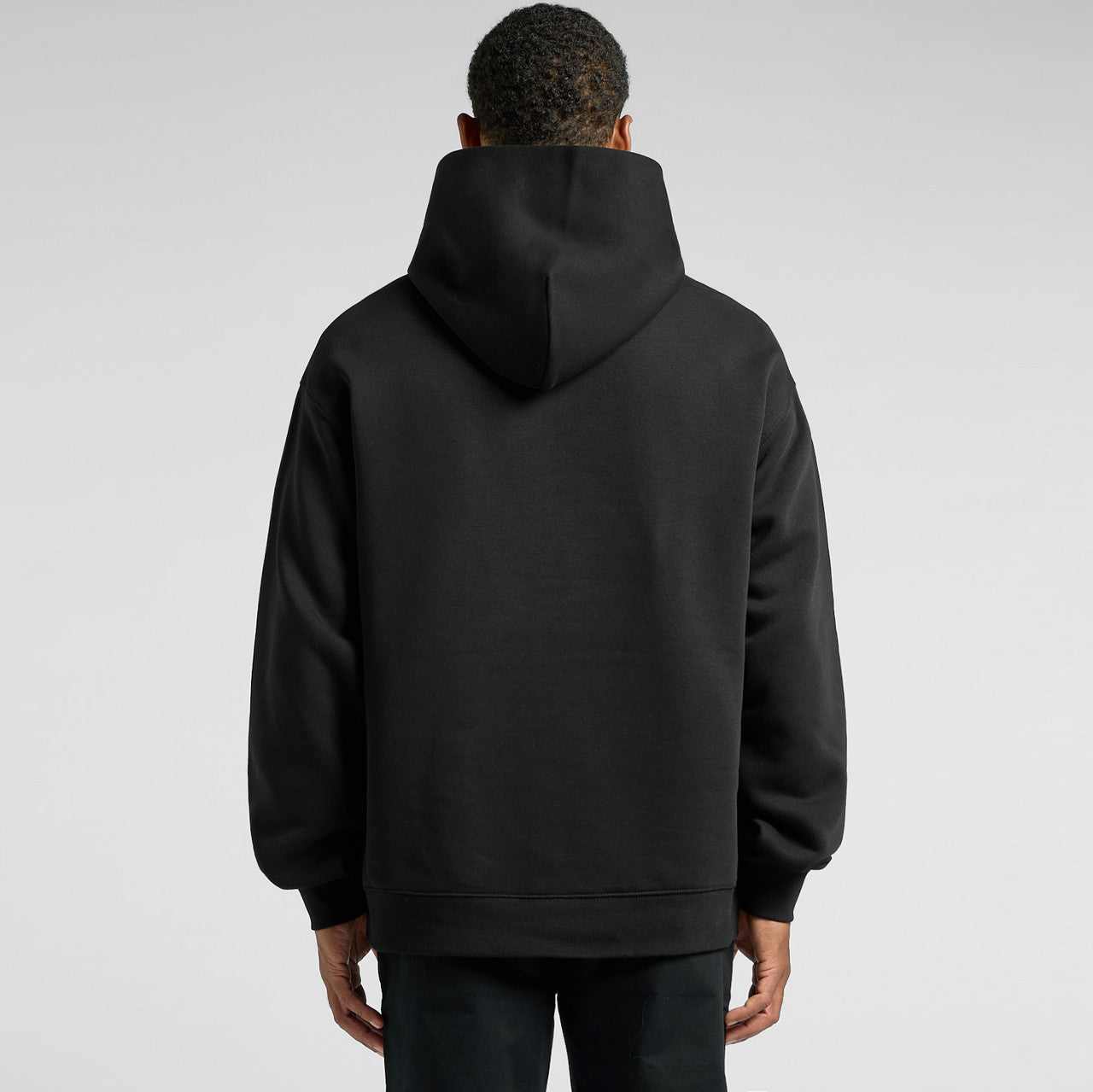 Relax Half Zip Hood Back