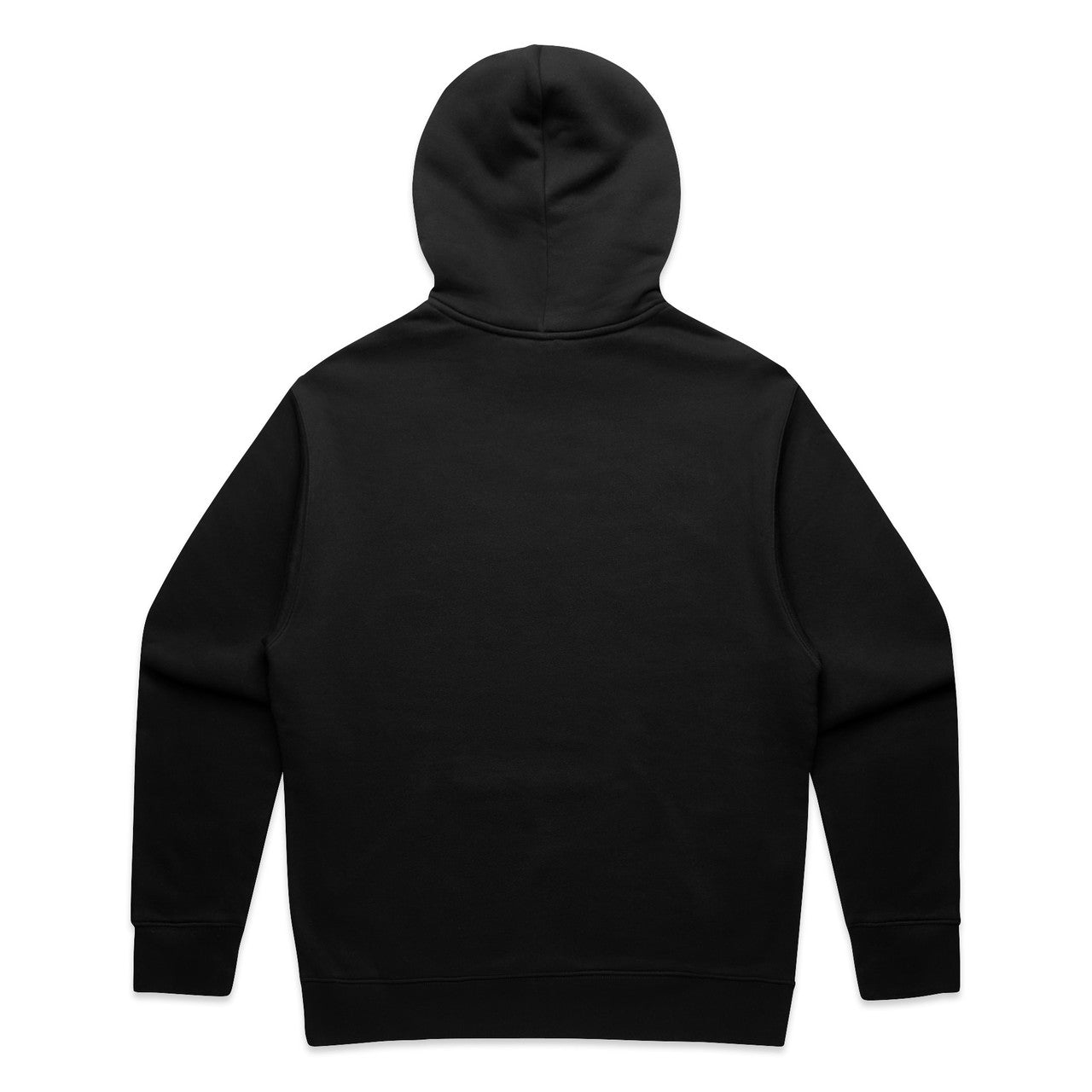 Relax Half Zip Hood Black - Back