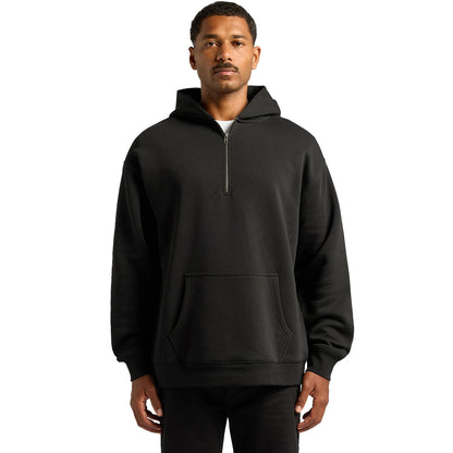 Relax Half Zip Hood Front