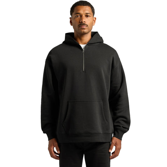 Relax Half Zip Hood Front