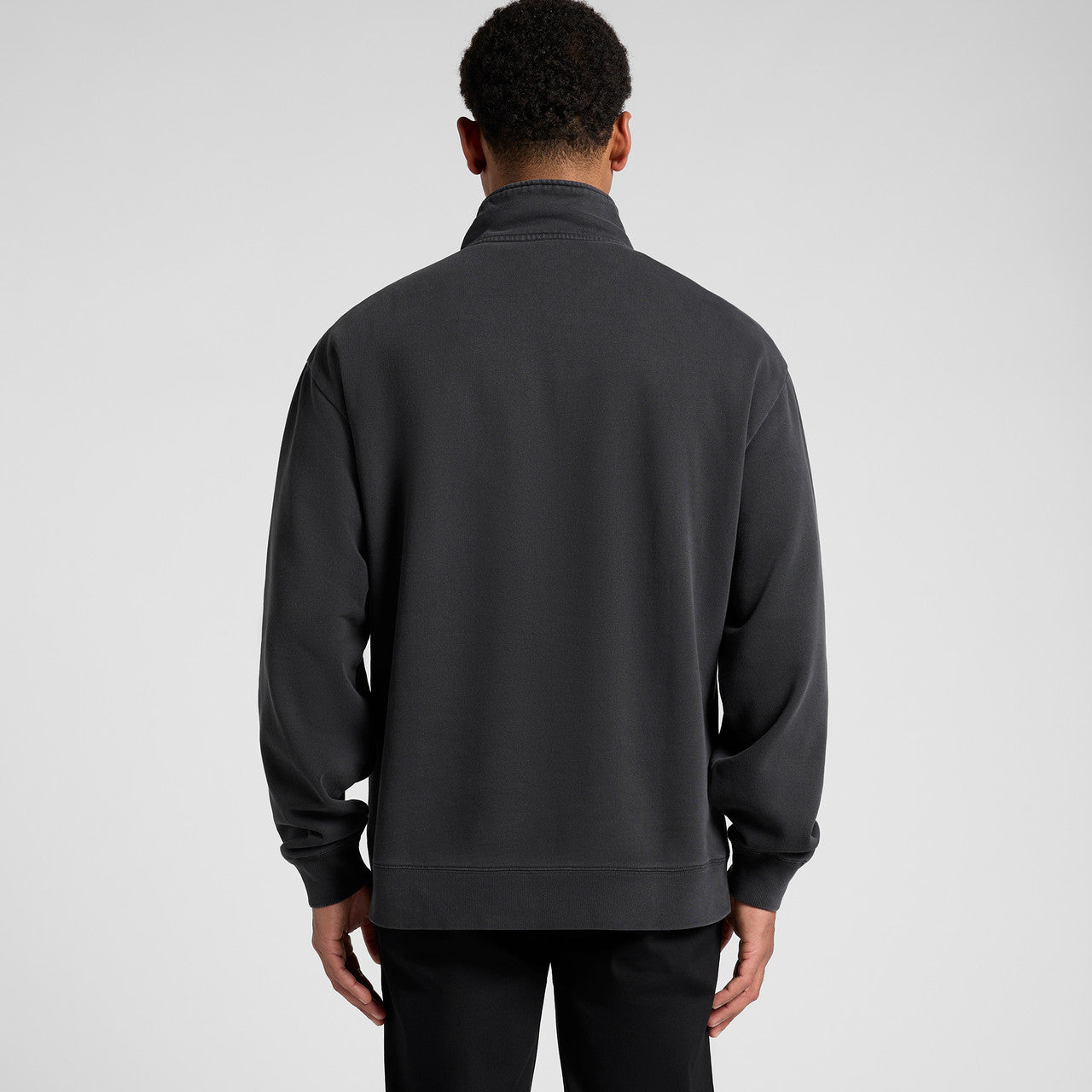 Relax Faded Half Zip Back