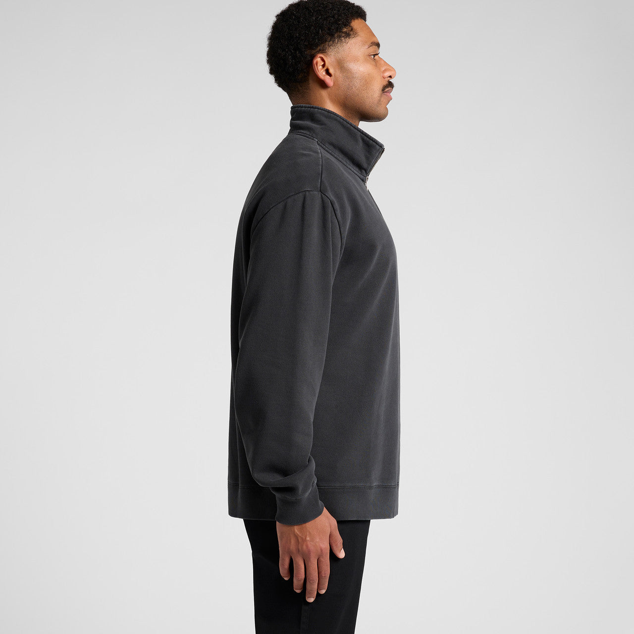 Relax Faded Half Zip Side