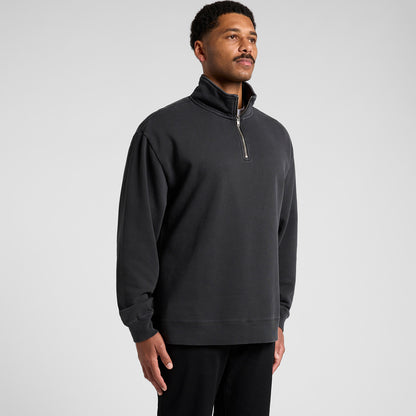 Relax Faded Half Zip Turn