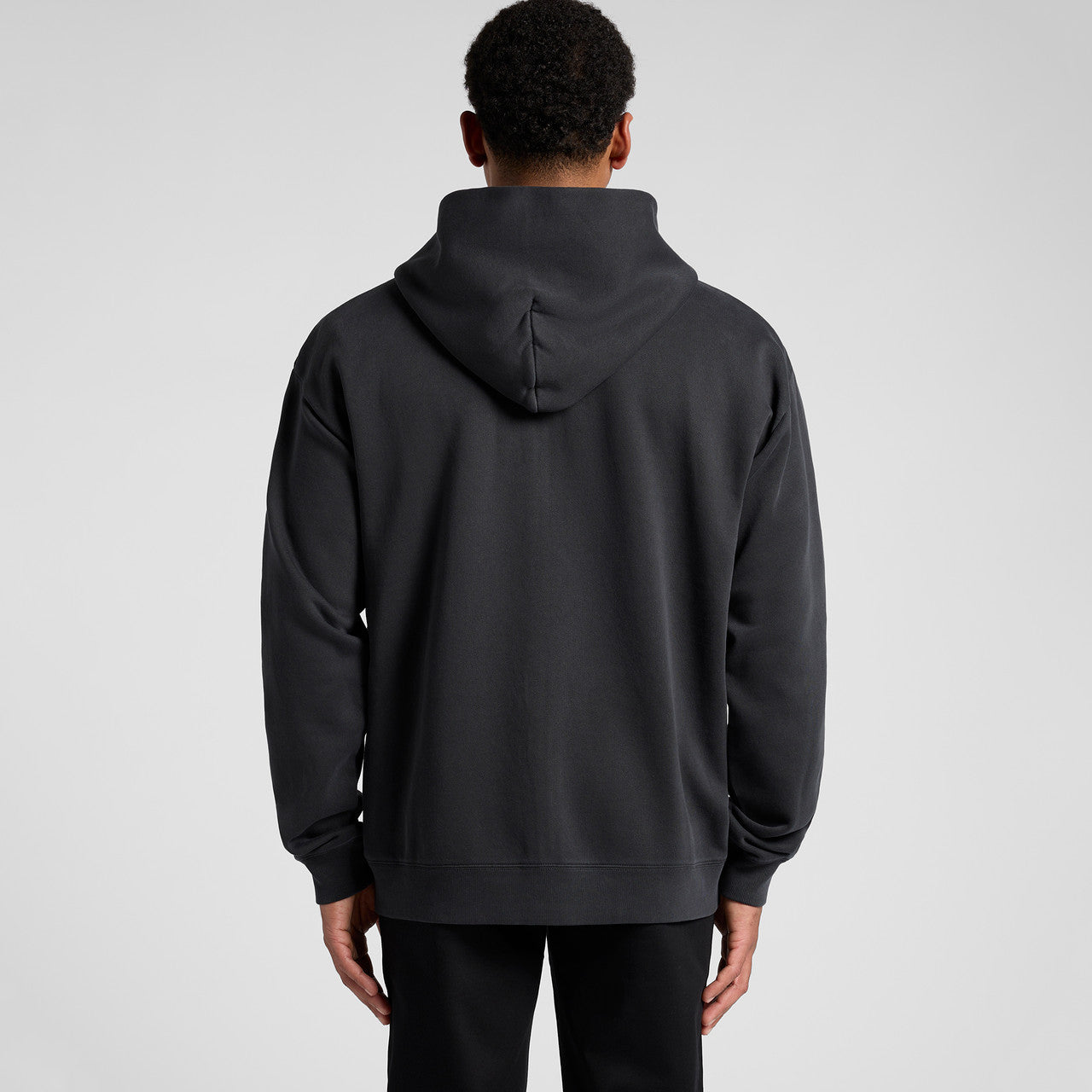 Relax Faded Zip Hood Back