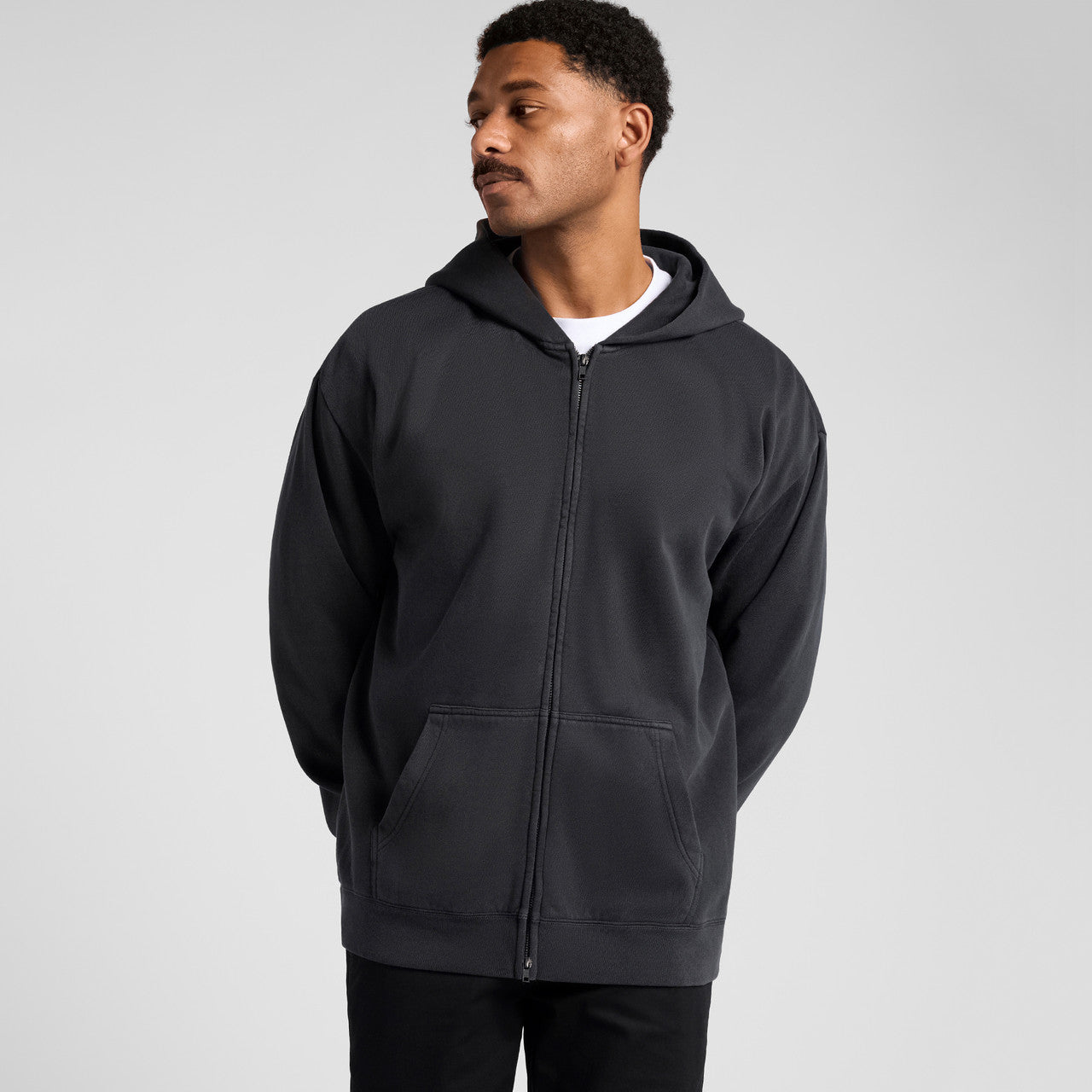 Relax Faded Zip Hood Extra