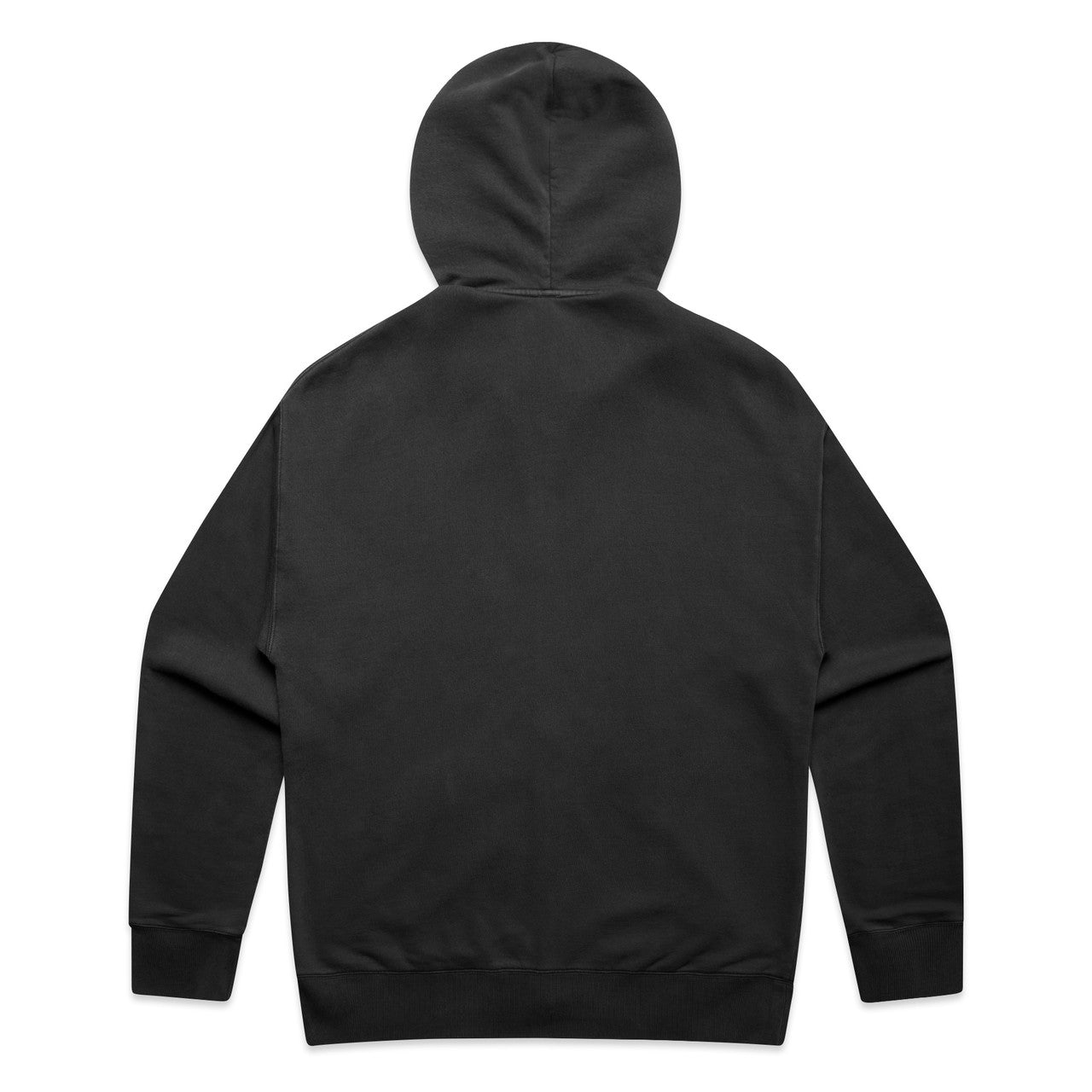 Relax Faded Zip Hood Faded Black - Back