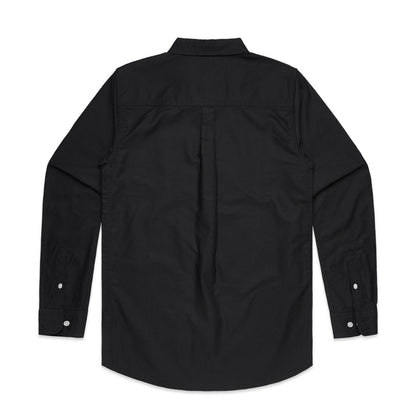 Oxford Shirt (5XL) Black - Back