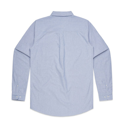 Oxford Shirt (5XL) Light Blue - Back
