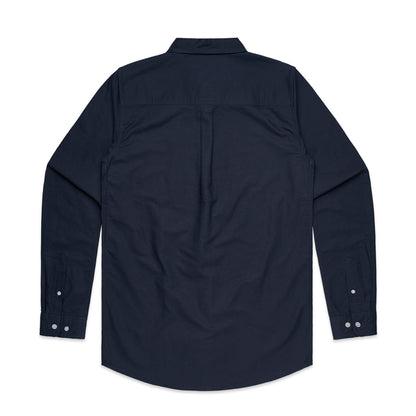 Oxford Shirt (5XL) Navy - Back