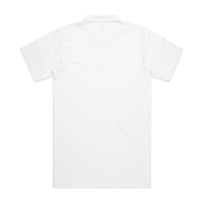 Chad Polo (5XL) White - Back