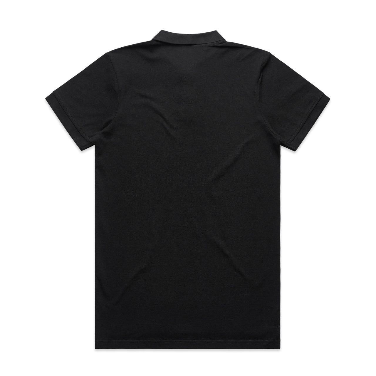 Pique Polo (5XL) Black - Back
