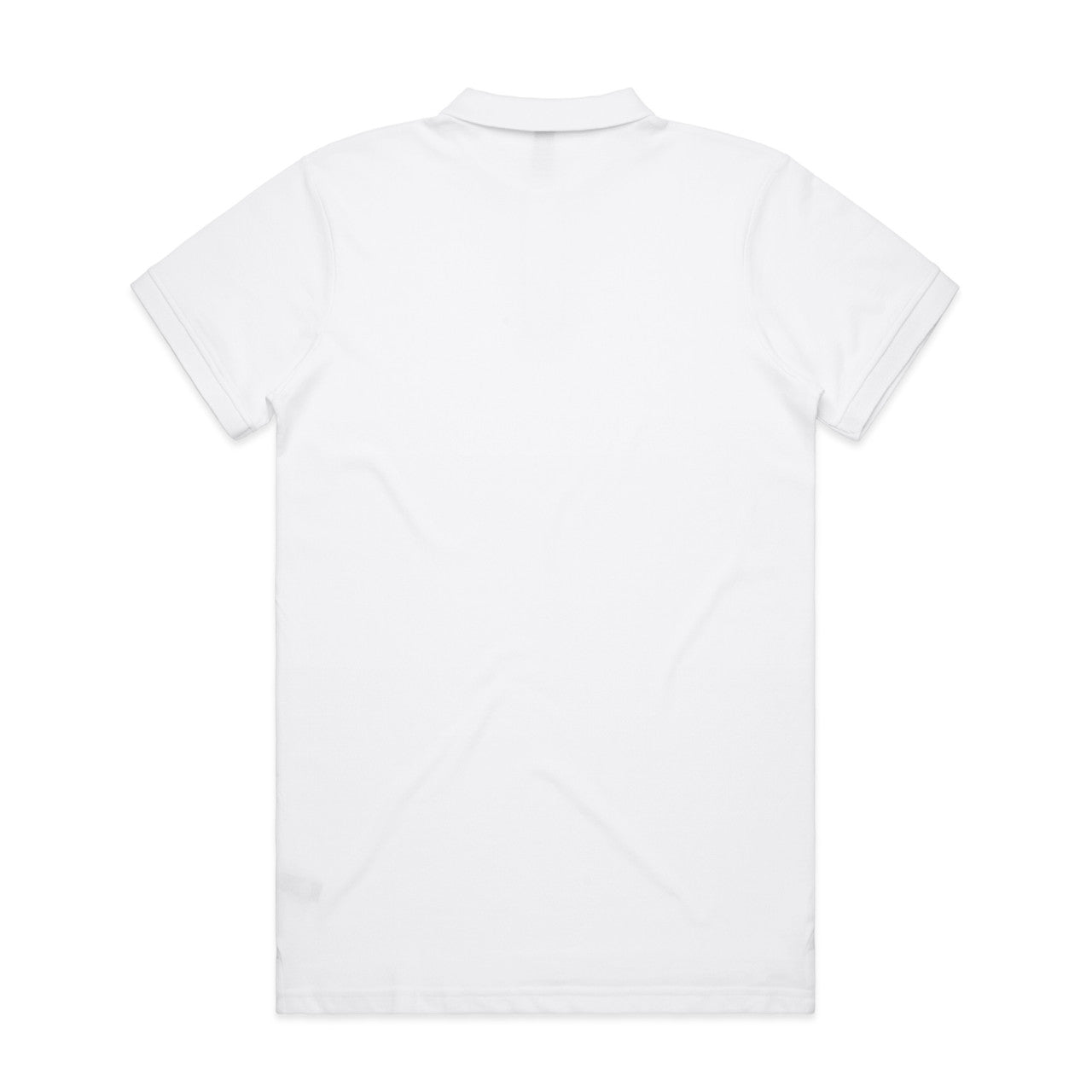 Pique Polo (5XL) White - Back