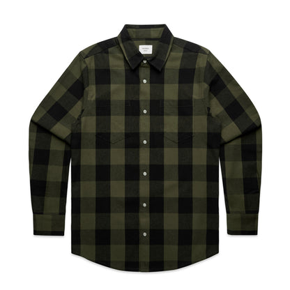 Check Shirt Black/Army