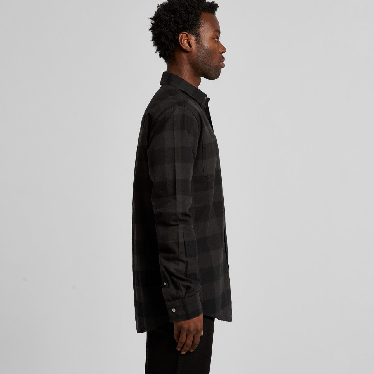 Check Shirt Side