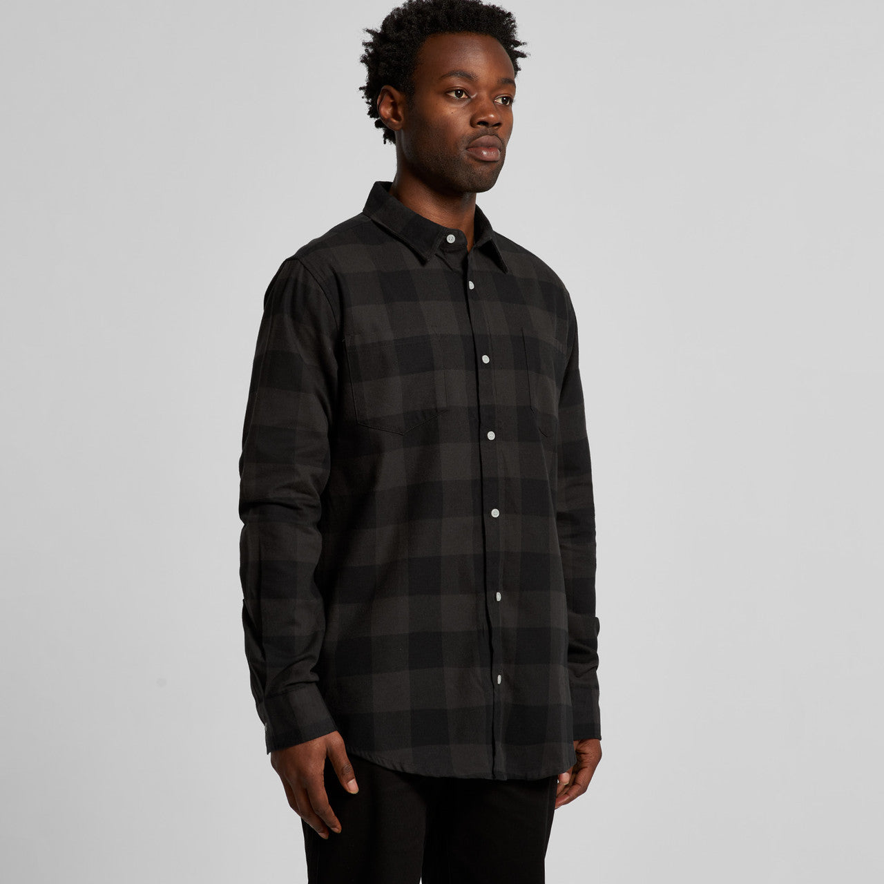 Check Shirt Back