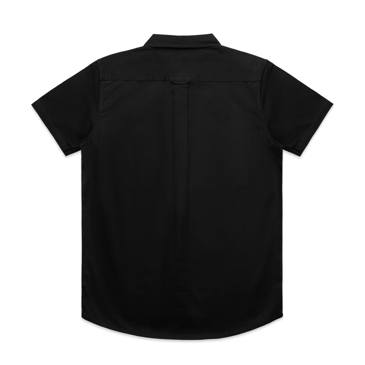 Work S/S Shirt Black - Back